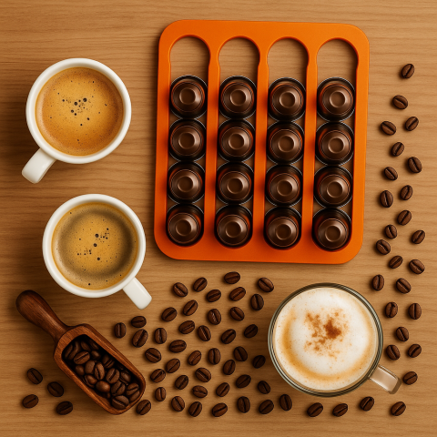 Organizator Capsule Cafea – CoffeeCaps 3D Printat | Alore Magic 3D Print [1]