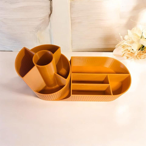 Organizator Desk Mate – Organizator Multifuncțional Birou 3D Printat | Alore Magic 3D PrintOrganizator DeskMate – Organizator Multifuncțional Birou 3D Printat | Alore Magic 3D Print [1]