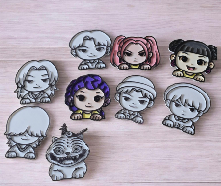 Produse - Panel colorat personaje HUNTRIX