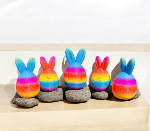 PASTE - rainbow-bunny-paste-alore-magic-3d-print