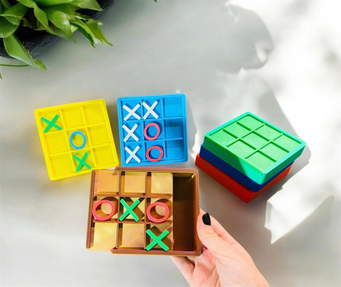 Set XO – Joc Clasic de Strategie 3D pentru 2 Jucători [1]