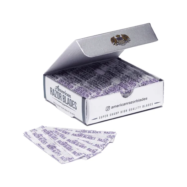 Lame de ras American Razor Blades set jumatati 100buc [2]