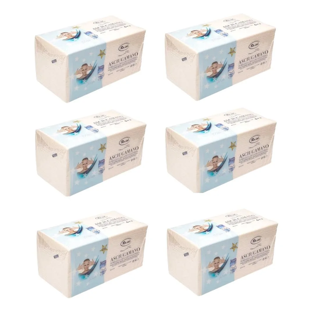 TOATE PRODUSELE - 6x Prosoape Unica Folosinta Hartie 80×45 Roial 100 Buc