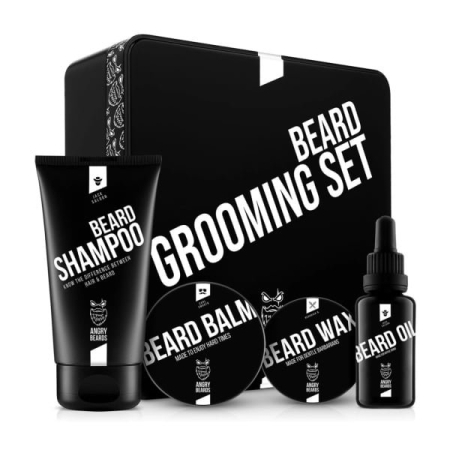 TOATE PRODUSELE - Angry Beards - Set cadou ingrijire barba Jack Saloon &amp; Carl Smooth