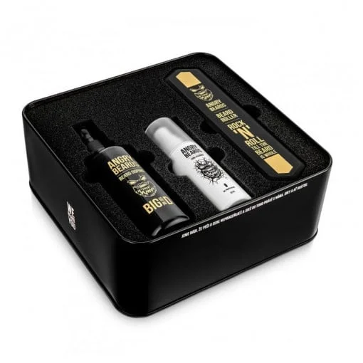 Angry Beards - Set pentru cresterea barbii Beard Growth Set [1]