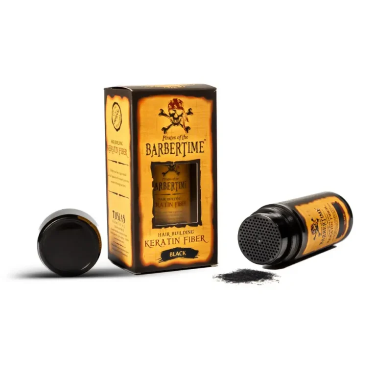 BARBERTIME - Pudra fiber pentru parul rar 21g - Negru [1]