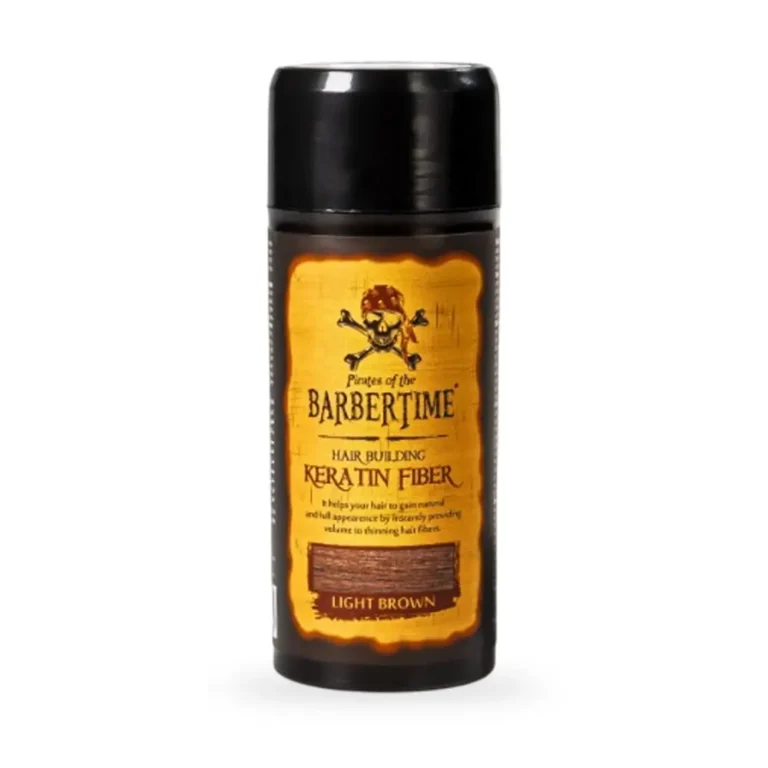 TOATE PRODUSELE - BARBERTIME - Pudra fiber pentru parul rar 21g - Saten Deschis