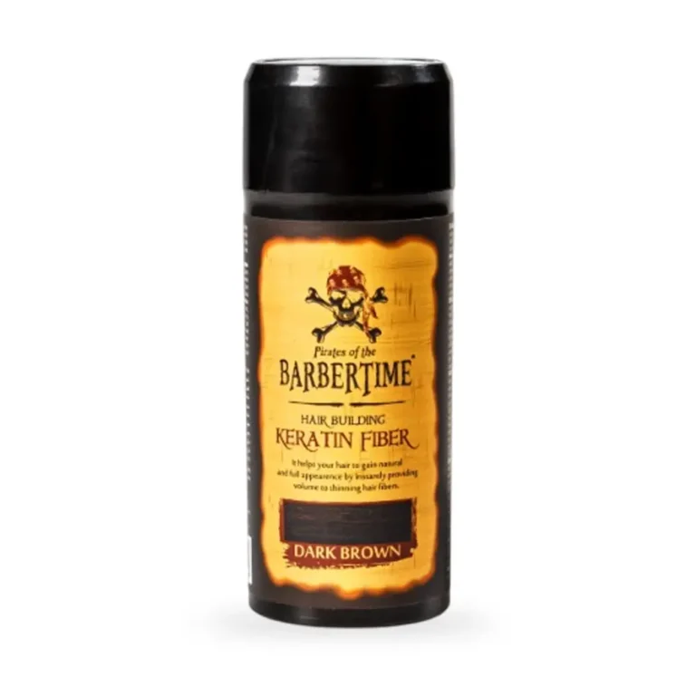 TOATE PRODUSELE - BARBERTIME - Pudra fiber pentru parul rar 21g - Saten Inchis