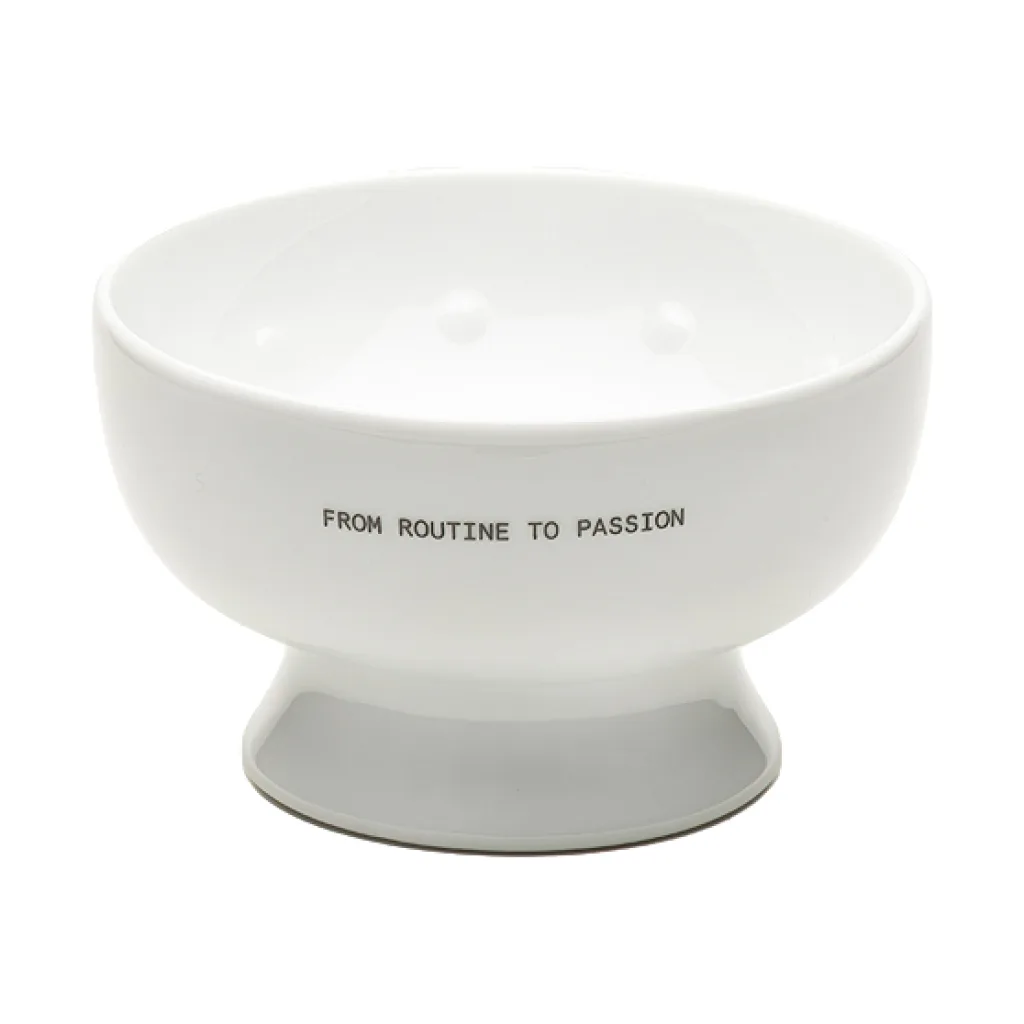 Bol pentru barbierit Tatara Porcelain Shaving Bowl Alb [1]