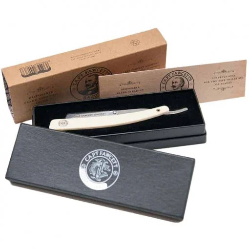 Brici cu lama interschimbabila Captain Fawcett Disposable Blade Straight Razor [1]