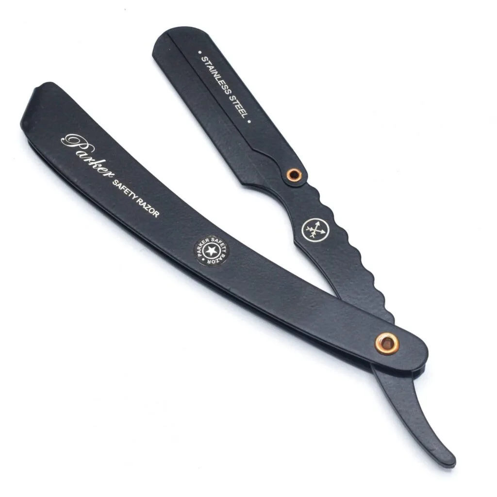TOATE PRODUSELE - Brici Parker SRXBLK Professional Razor din otel inoxidabil