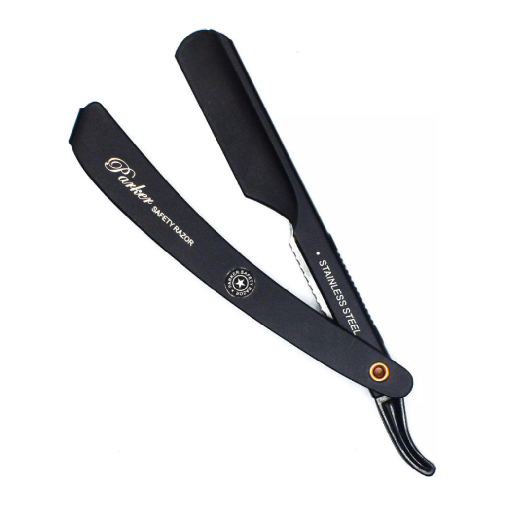 Brici Parker straight razor PTBMETAL din otel inoxidabil [1]