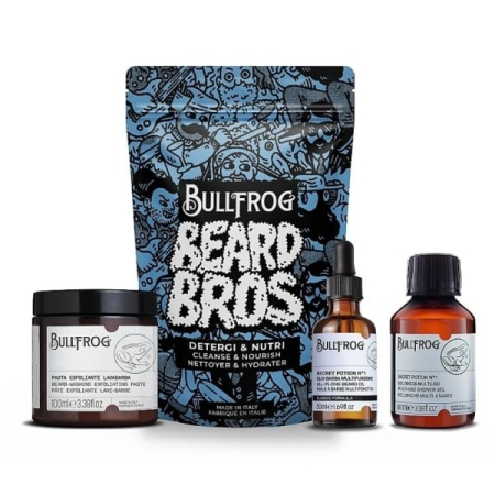 TOATE PRODUSELE - Bullfrog - Set ingrijire barba si corp Beard Bros - Cleanse &amp; Nourish Kit