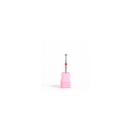 MANICHIURA SI PEDICHIURA - Capat de freza Nailsup diamantat Red ball 2.1mm