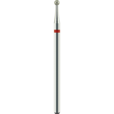 MANICHIURA SI PEDICHIURA - Capăt Freză NAILSUP Diamant Bilă Red 2,1 mm
