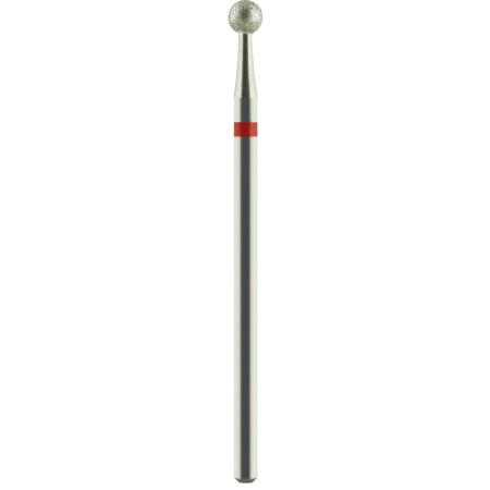 MANICHIURA SI PEDICHIURA - Capăt Freză NAILSUP Diamant Bilă Red 3,1 mm