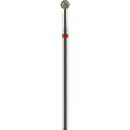 MANICHIURA SI PEDICHIURA - Capăt Freză NAILSUP Diamant Bilă Red Cooling Bit 3,1 mm