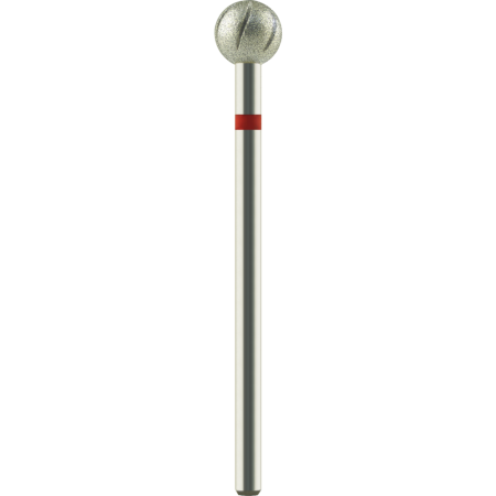 MANICHIURA SI PEDICHIURA - Capăt Freză NAILSUP Diamant Bilă Red Cooling Bit 6,0 mm