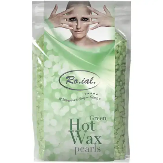 TOATE PRODUSELE - Ceara de epilat elastica Roial Green perle 800gr