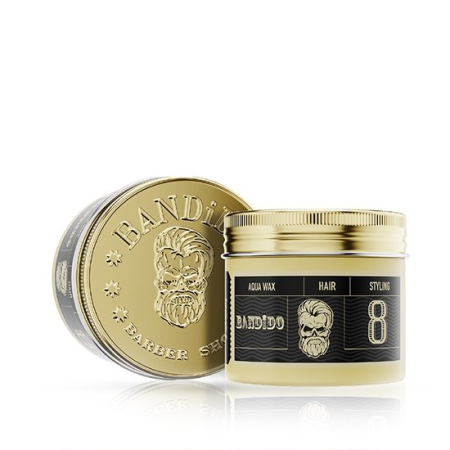 TOATE PRODUSELE - Ceara de par Aqua Wax Strong 8 - BANDIDO - Black - 125 ml