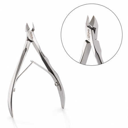 MANICHIURA SI PEDICHIURA - Clește Profesional Cuticule NAILSUP NC900 din Inox, 8 mm pentru Manichiură și Pedichiură