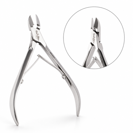 MANICHIURA SI PEDICHIURA - Clește Profesional Cuticule NAILSUP NC901 din Inox, 12 mm pentru Manichiură și Pedichiură