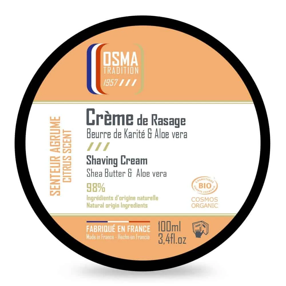 TOATE PRODUSELE - Crema de Barbierit Osma Tradition Citrus Bio 100ml