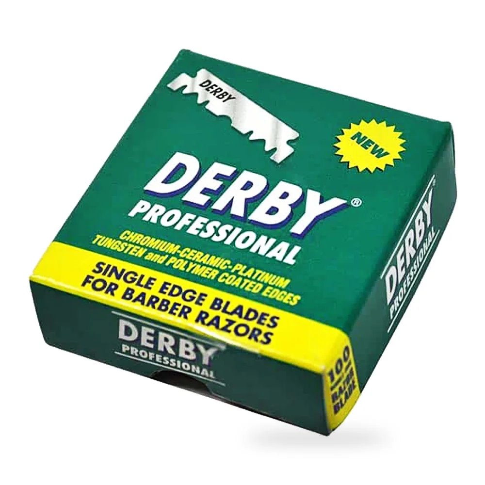 Produse barbierit - DERBY - Lame de ras 100 taisuri