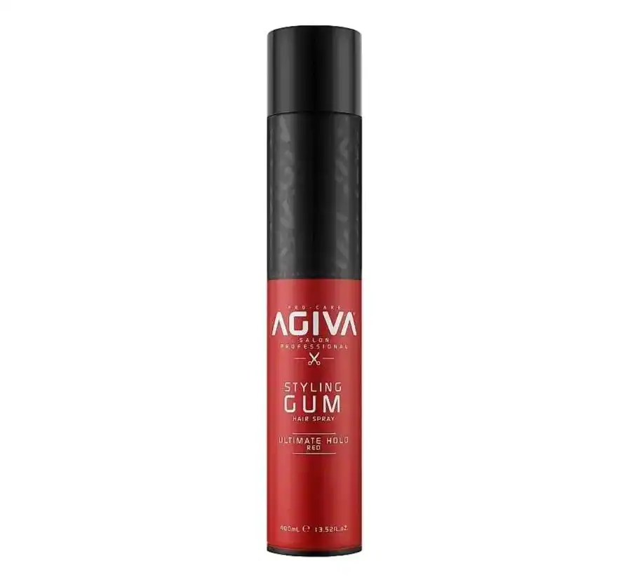 Ingrijirea parului - Fixativ Agiva Styling Gum Ultimate Hold Red 400ml