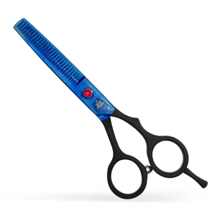 TOATE PRODUSELE - Foarfeca de filat - Mikashi Shogun's - Blue Satin - 5.5 inch