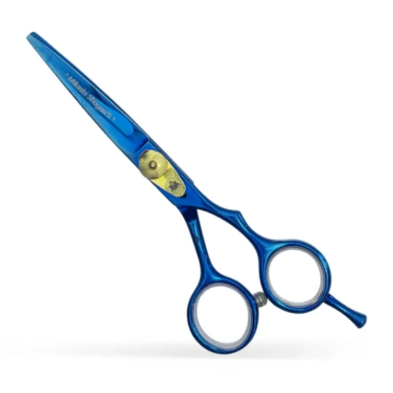 TOATE PRODUSELE - Foarfeca de tuns - Mikashi Shogun's - Blue Gold - 5.5 inch