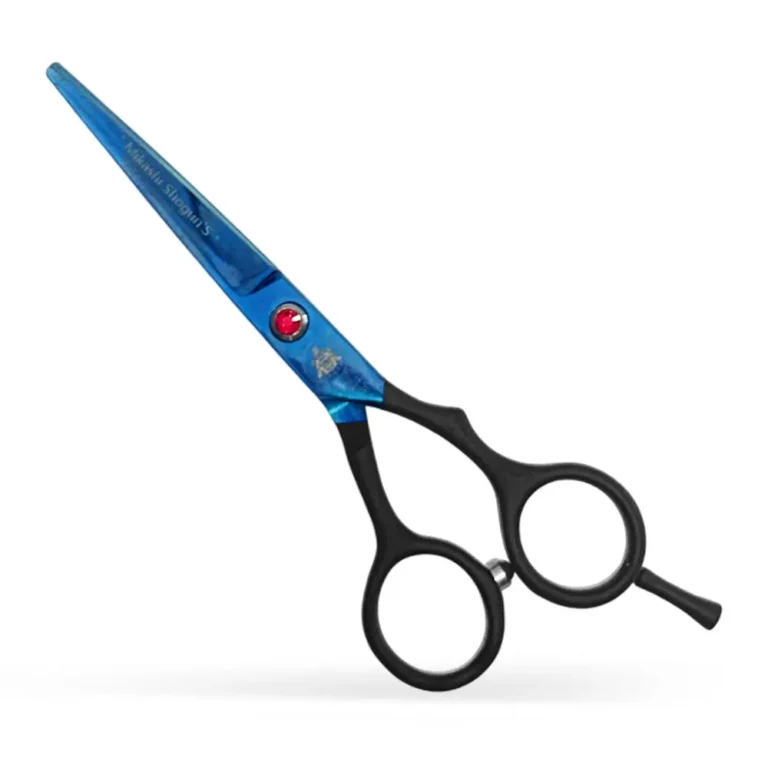 TOATE PRODUSELE - Foarfeca de tuns - Mikashi Shogun's - Blue Satin - 5.5 inch