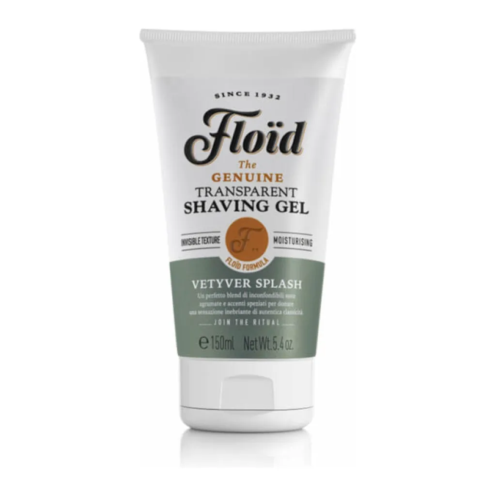 TOATE PRODUSELE - Gel de barbierit transparent Floid Vetyver Splash 150ml