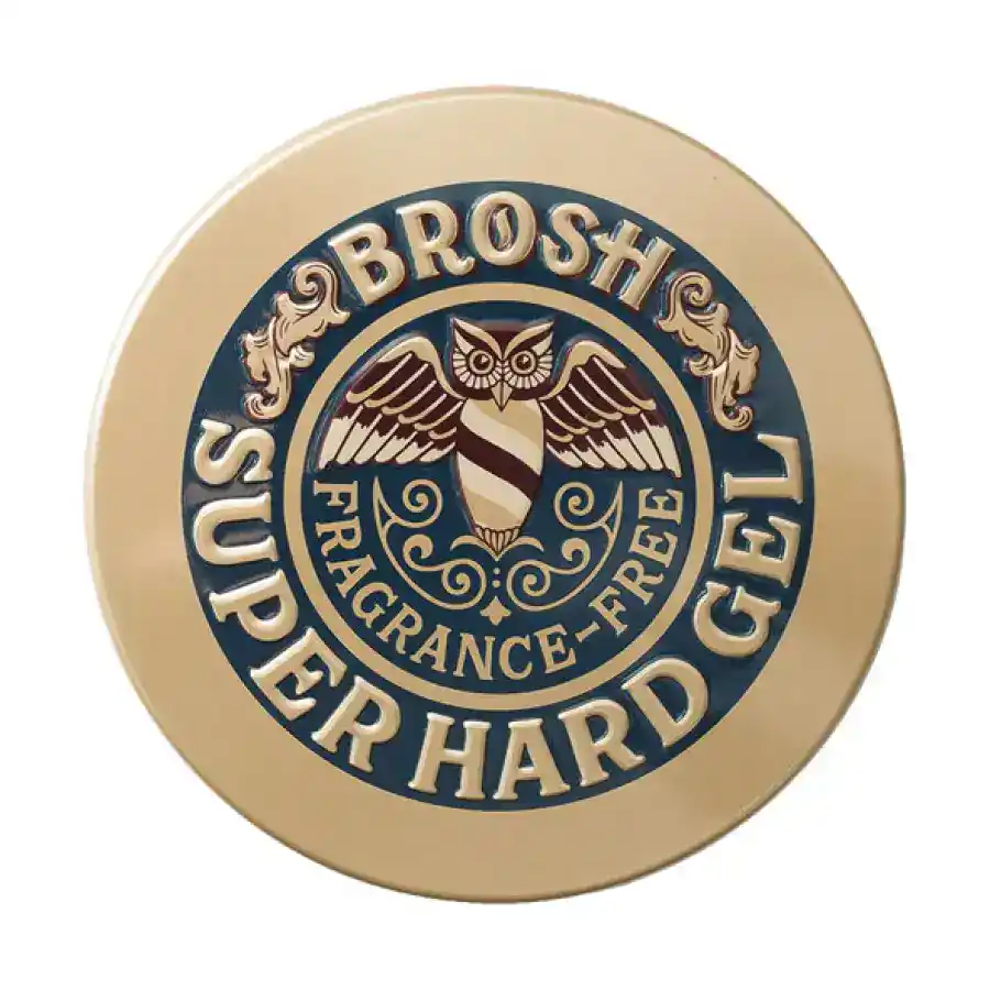 Ingrijirea parului - Gel de par Brosh Super Hard Gel Fragrance Free 200gr