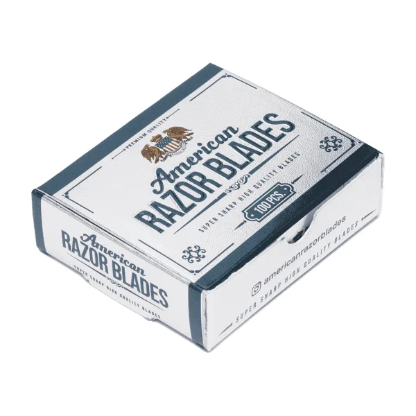 TOATE PRODUSELE - Lame de ras American Razor Blades set jumatati 100buc