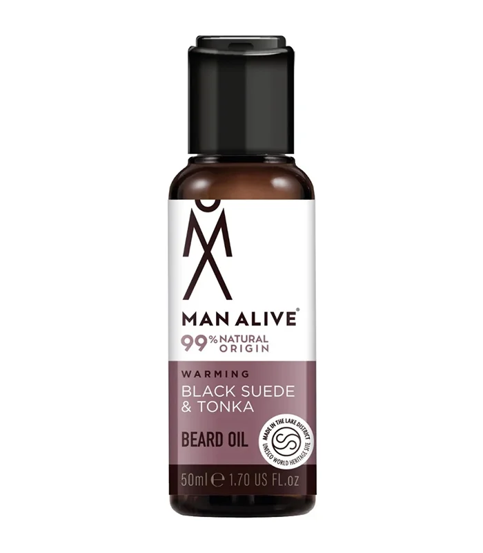 TOATE PRODUSELE - Man Alive - Ulei de barba Black Suede &amp; Tonka 50ml
