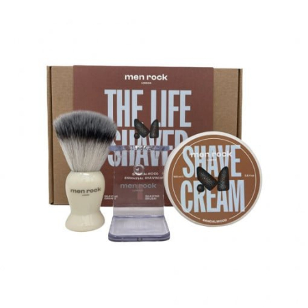 TOATE PRODUSELE - Men Rock - Set cadou barbierit The Life Shaver - Sandalwood