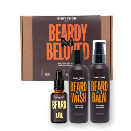 TOATE PRODUSELE - Men Rock - Set cadou ingrijire barba Oak Moss