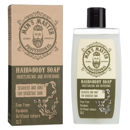 TOATE PRODUSELE - Men's Master - Sampon pentru par si gel de dus Professional Sea Weed and Mint 260ml