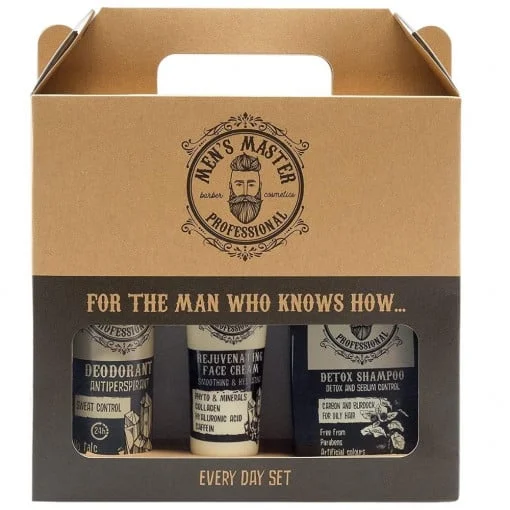 TOATE PRODUSELE - Men's Master - Set cadou Professional For Everyday cu crema de fata, deodorant, sampon detox