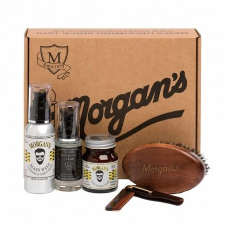 TOATE PRODUSELE - Morgan's - Set cadou ingrijire barba Gentleman's Beard Grooming Gift Set