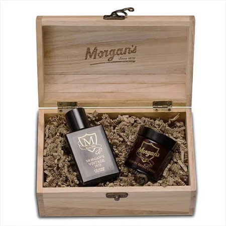 TOATE PRODUSELE - Morgan's - Set cadou Wooden Vintage Luxury Chest