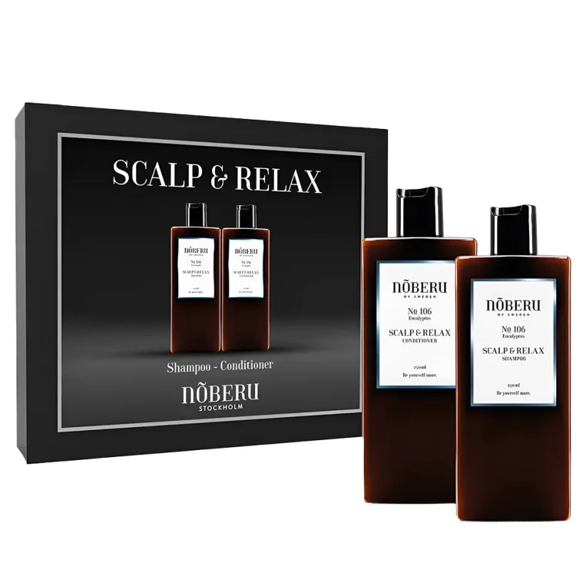 TOATE PRODUSELE - Noberu - Set cadou sampon si balsam Scalp &amp; Relax Eucalyptus Giftbox