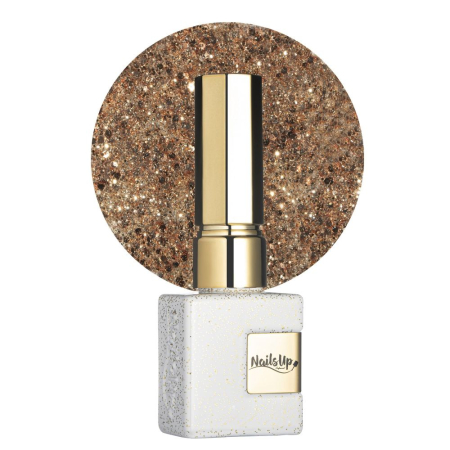 MANICHIURA SI PEDICHIURA - Ojă Semipermanentă NAILSUP Gold Is Your Reflection 49, 8 ml