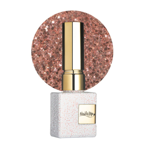 MANICHIURA SI PEDICHIURA - Ojă Semipermanentă NAILSUP Gold Is Your Reflection 50, 8 ml