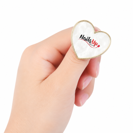 MANICHIURA SI PEDICHIURA - Paleta pictura tip inel NailsUp, inima