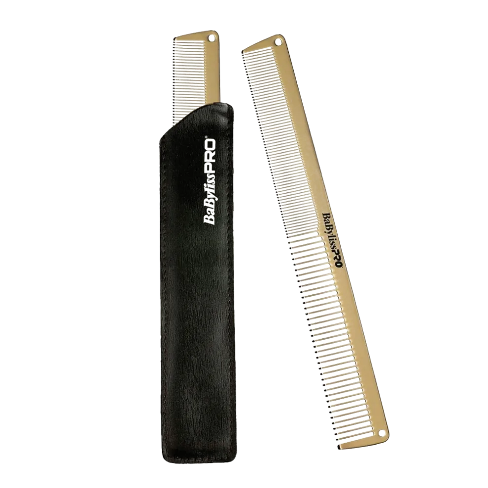 TOATE PRODUSELE - Pieptene BabylissPro Gold Metal