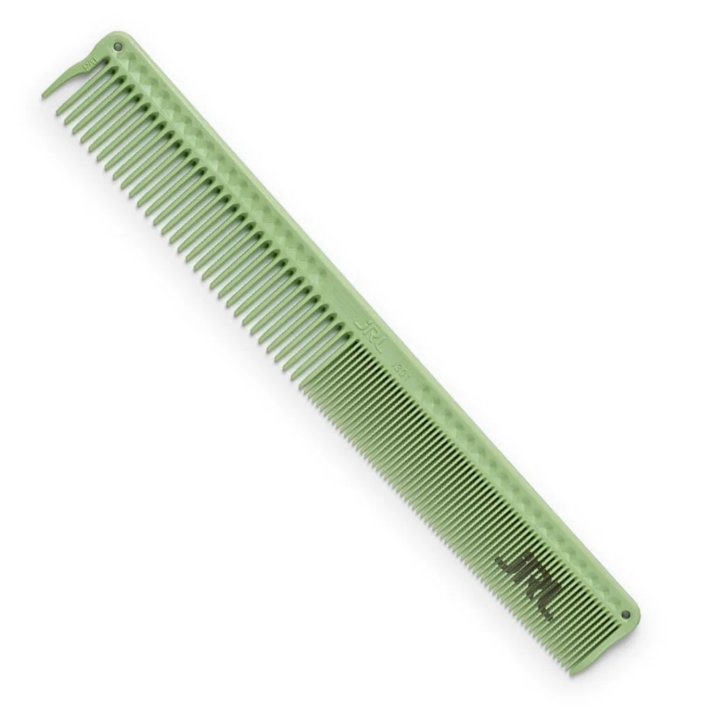 TOATE PRODUSELE - Pieptene JRL J301 Green Mint Ceramic & Anti-Static 17.7cm