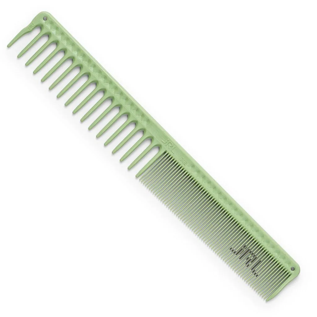 TOATE PRODUSELE - Pieptene JRL J302 Green Mint Ceramic & Anti-Static 18.5cm