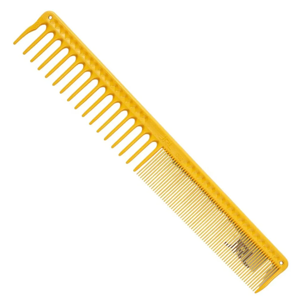 TOATE PRODUSELE - Pieptene JRL J302 Yellow Ceramic & Anti-Static 18.5cm